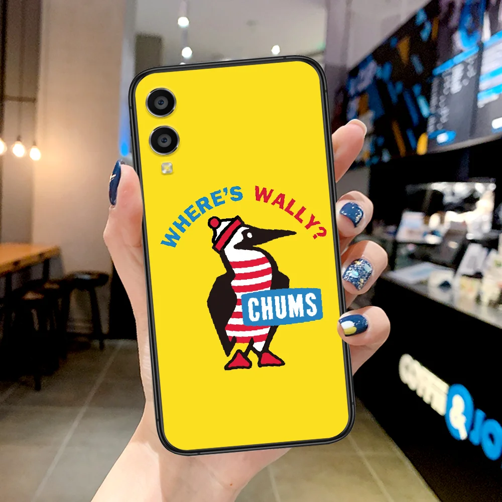 

Fashion CHUMS-penguin Phone Case For Huawei Honor 6A 7A 7C 8 8A 8X 9 9X 10 10i 20 Lite Pro Play black Bumper Luxury Waterproof