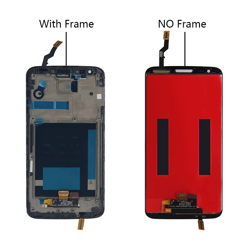 Для LG Optimus G2 D800 D802 D805 ЖК сенсорный экран дигитайзер дисплей запасные части с рамкой