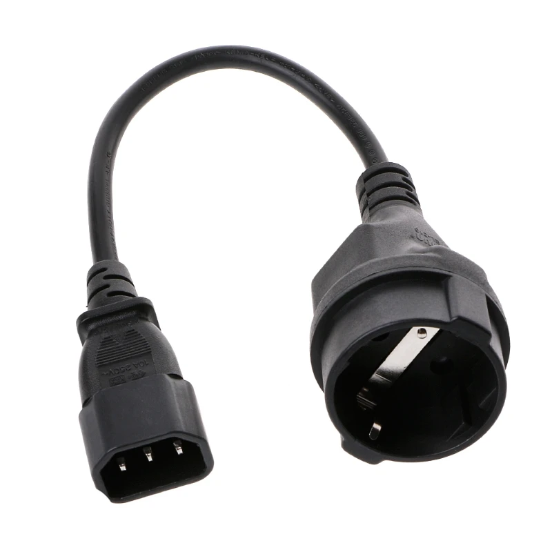 PDU силовой провод IEC 320 C14 Европейская розетка Schuko адаптер Удлинительный