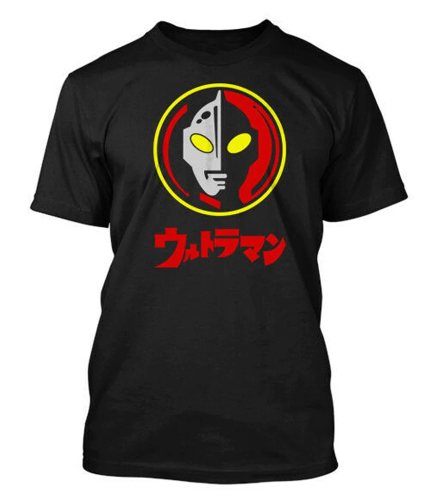 Ultraman Новая мужская черная футболка Diy pritted tee shirt | Мужская одежда