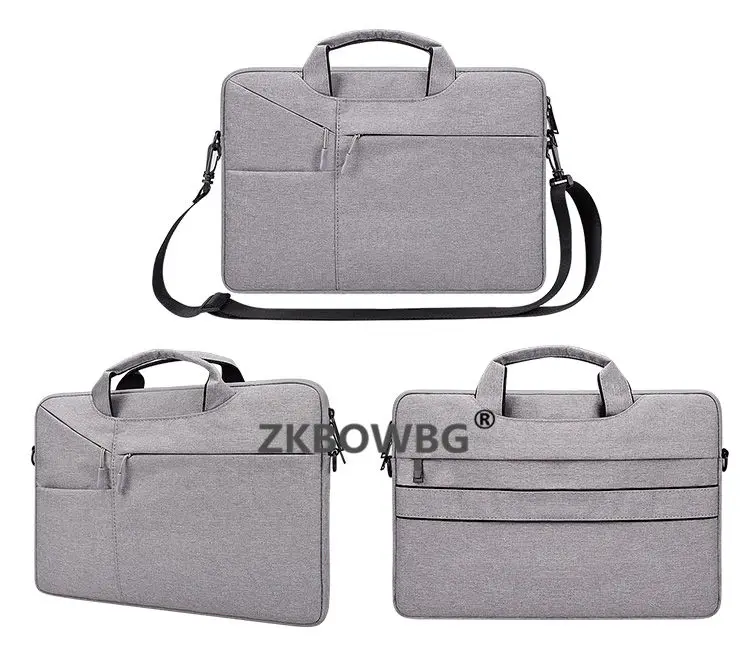 Light Gray Сумки на плечо для ноутбука чехол сумка для lenovo Yoga 520 530 510 ThinkPad L480 E485 X1 углеродная 1" Сумка для ноутбука 15" 13," 12" - Цвет: Light Gray