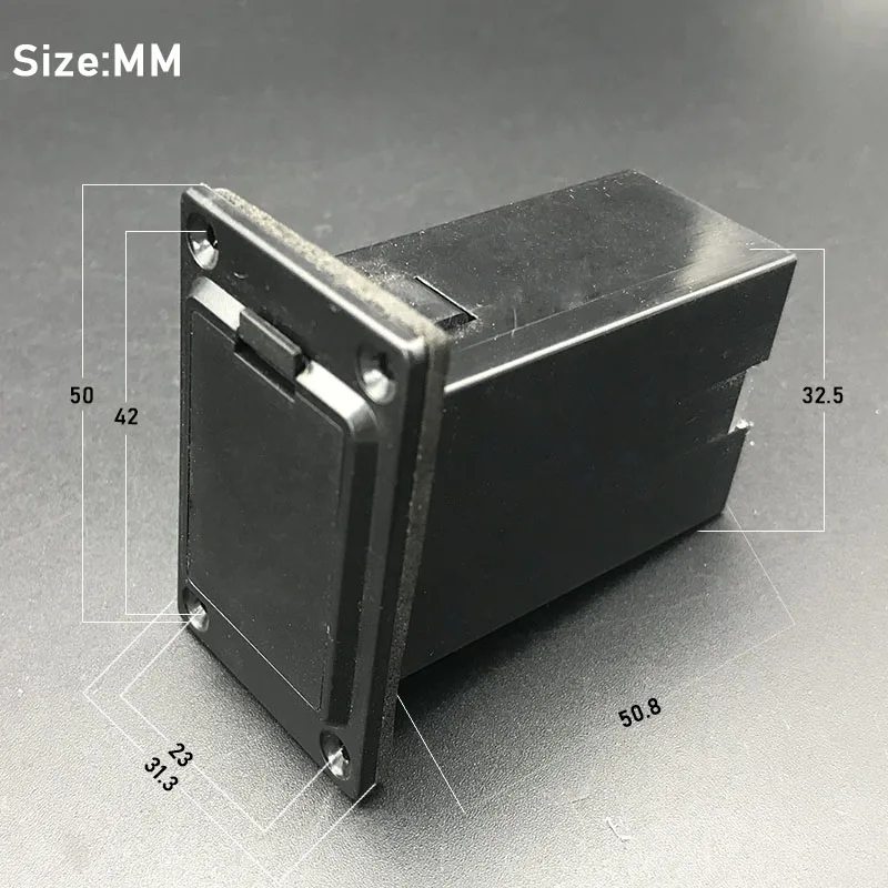 Acousic гитара бас укулеле Пикап батарейный блок 9 в чехол для батареи держатель ABS с