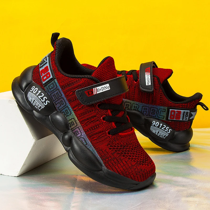 Кроссовки для мальчиков и девочек повседневная спортивная обувь дышащие