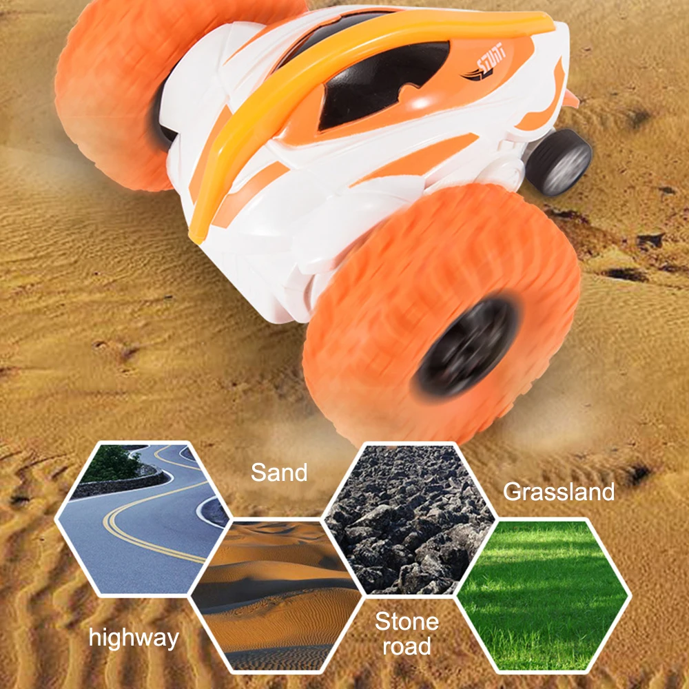 2020 Новый RC трюк автомобиль Высокая скорость 2 4G 4CH Дрифт деформации багги Рок