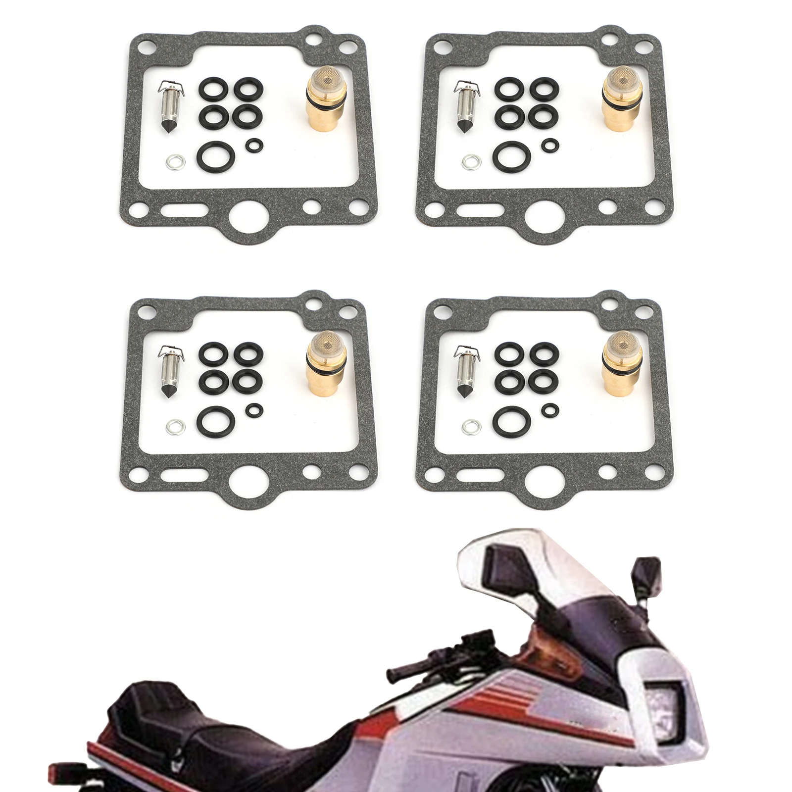 

Набор для Ремонта Карбюратора Artudatech, 4 комплекта, для мотоциклов Yamaha XJ700 Maxim X 700 XJ750 FJ1100 FJ1200