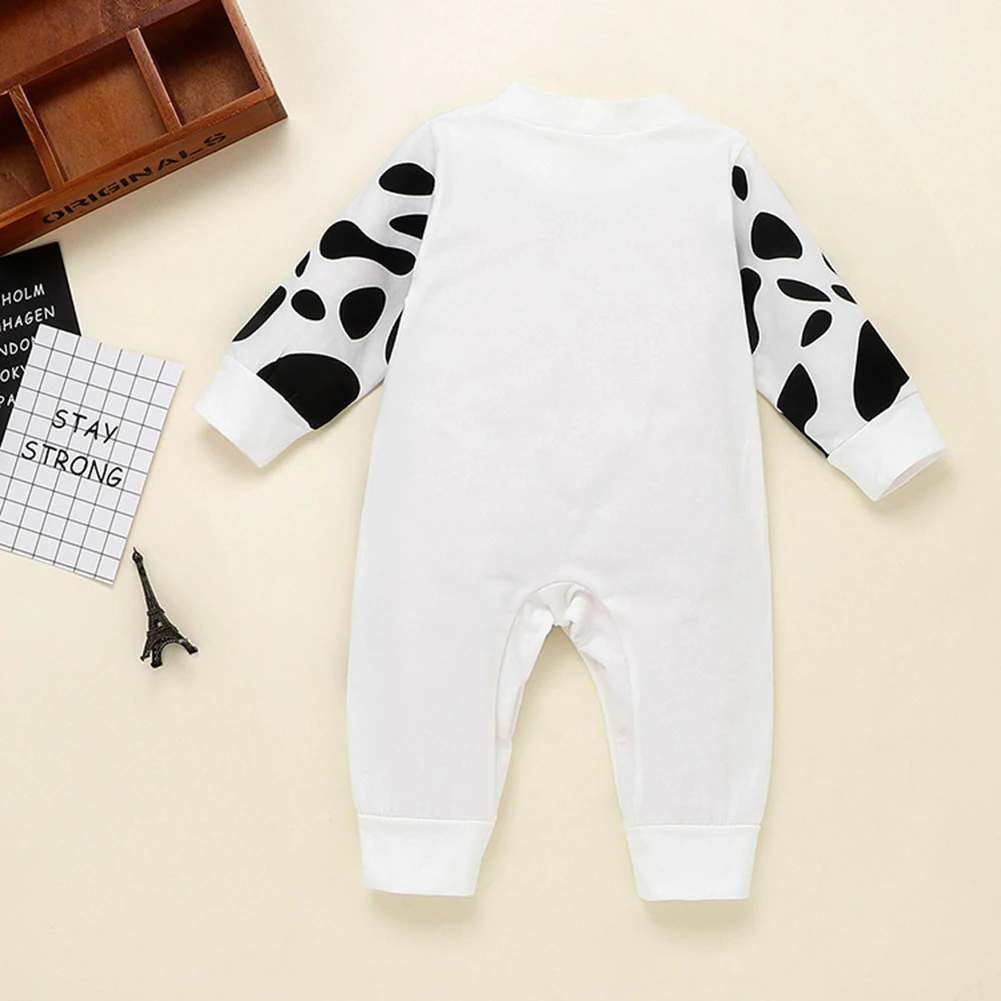 

0-18M Baby Boys Girls Long-sleeve Soft Cotton Rompers Jumpsuit Button Design Baby Bodysuit Spring Fall Lovely Costume