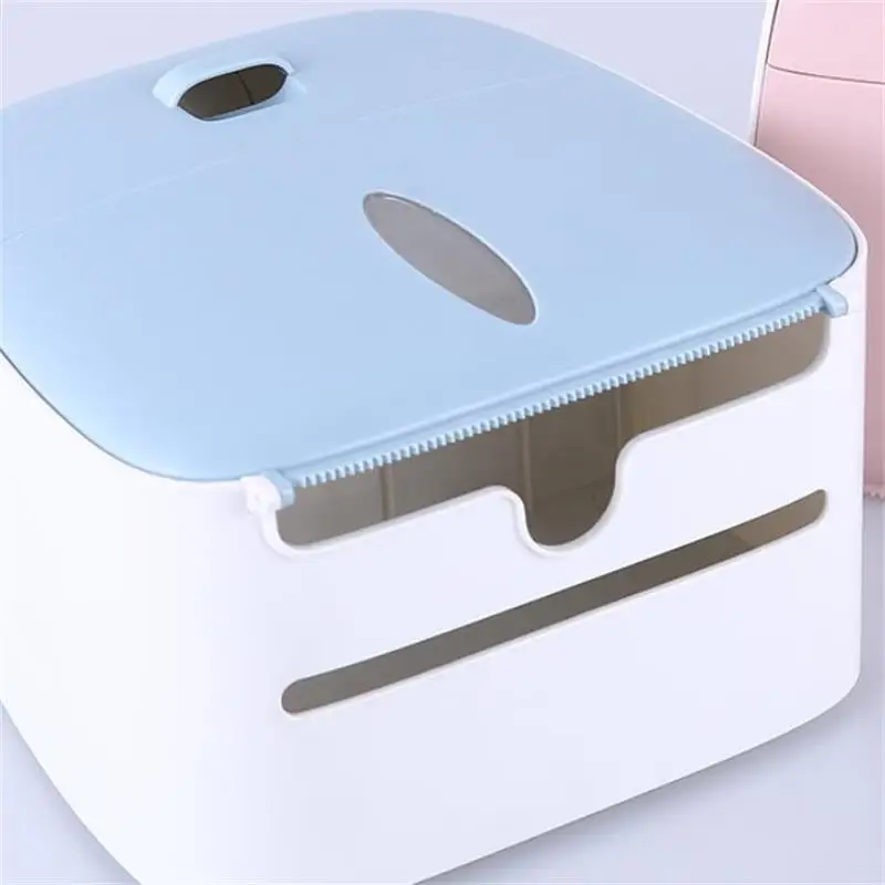 Пластиковый держатель для туалетной бумаги ванная комната двойная бумажная