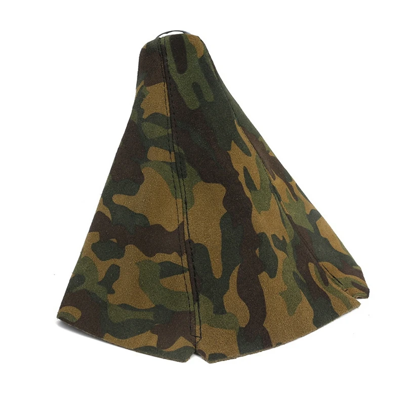 

Universal Gear Shift Cover Camouflage Dust Gear Stick Shift Knob Cover Racing Gear Shift Knob Cover Gaiter Sleeve