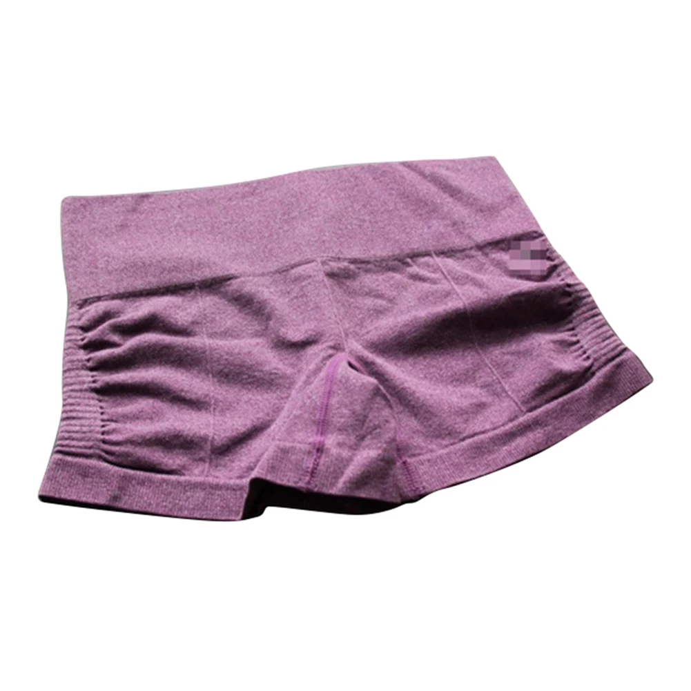 Шорты Hirigin женские для йоги летняя однотонная спортивная одежда с завышенной