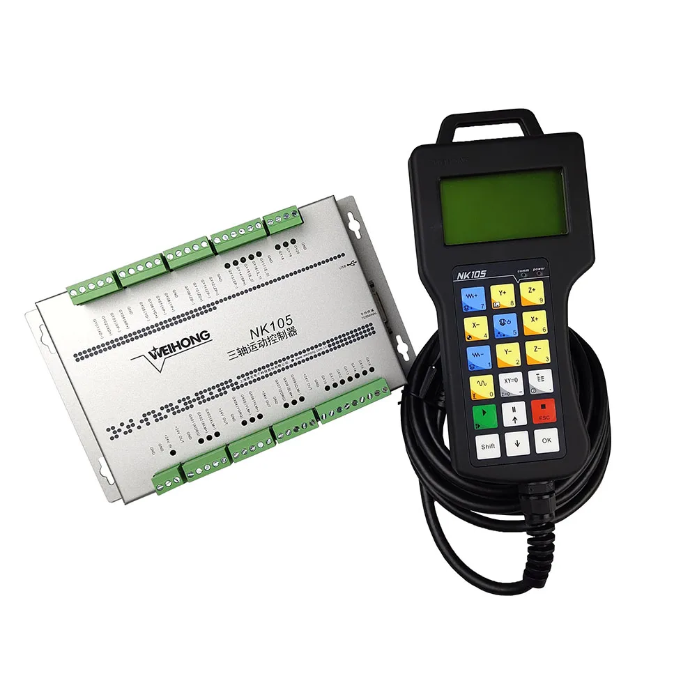 WEIHONG 3 оси ЧПУ DSP контроллер NK105 резак плазменной резки фрезерный станок с