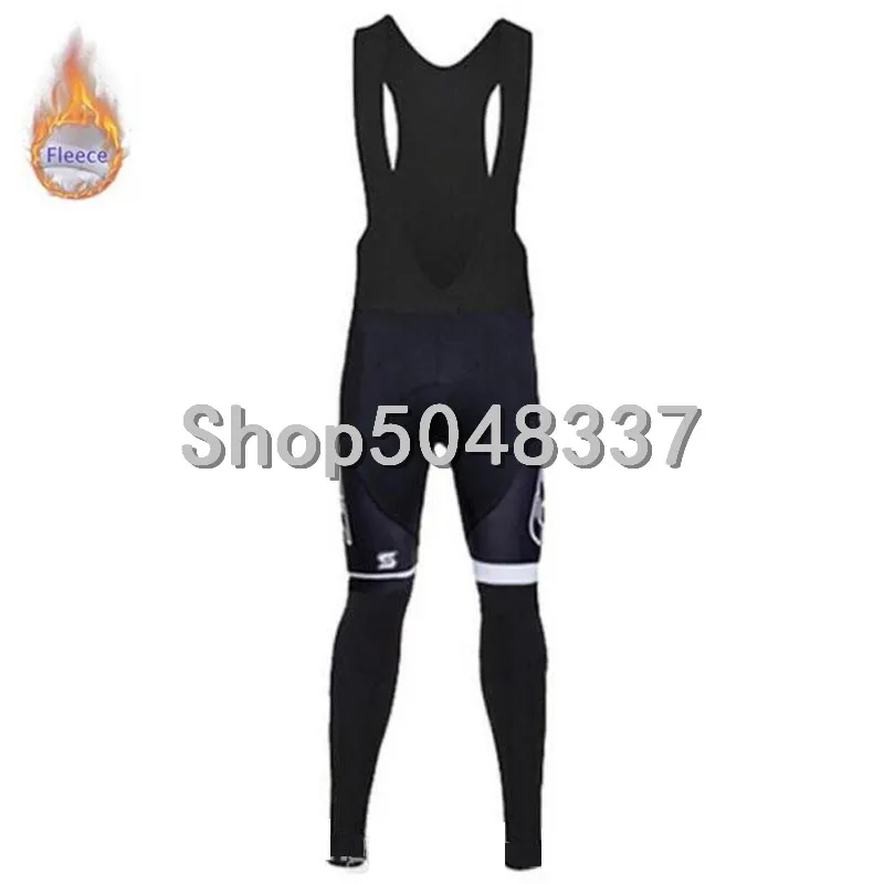 Войлочные Зимние флисовые термо мужские длинные брюки для велоспорта Триатлон