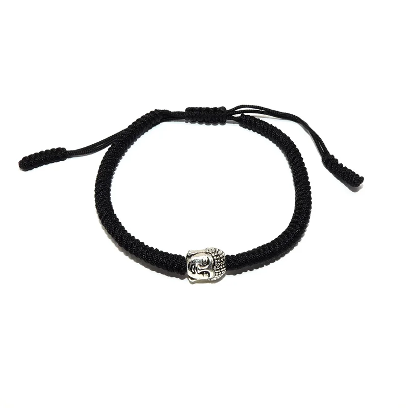 Классический Плетеный вручную Тибетский буддистский браслет с узелком