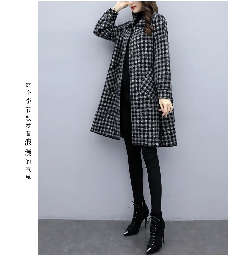 

2020 LSBW cashmere 41NN379 coat 437735 woman 41N379 LMP coat black wool coat fall clothes for women