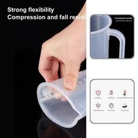 sturdy reliable practical lid design measuring mug food grade measuring glass fallproof for kitchen