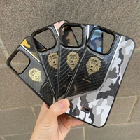 for iphone 13 pro drip process luxury carbon fiber camouflage phone case for iphone se 12 mini 11 pro max xs max xr x 8 7 plus