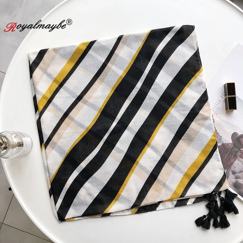 Шарф женский шарф кашемировый осенний европейский и американский стиль цветы