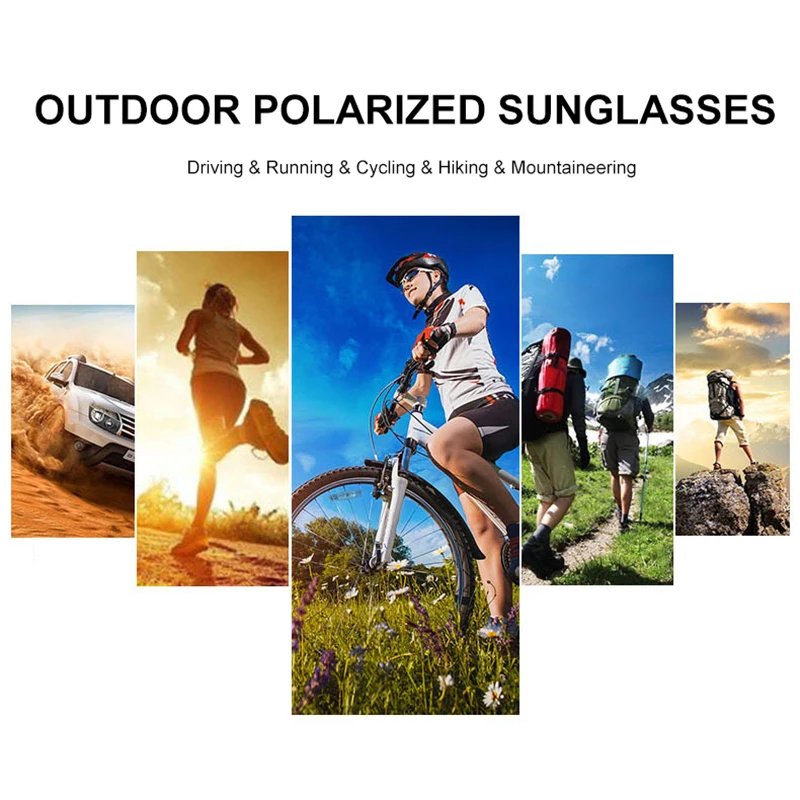 

Polarized Cycling Sunglasses Photochromic Men Sports Bicycle MTB Glasses UV400 Lightweight TR90 Women Riding Road Bike Goggles