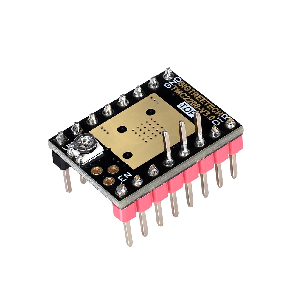 BIGTREETECH TMC2209 UART TMC2208 шаговый двигатель бесшумный драйвер Stepstick VS TMC2100 TMC2130 для SKR V1.3 Pro 3D материнская плата