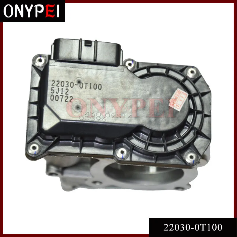 Новый корпус дроссельной заслонки в сборе 22030 0T100 для Toyota Corolla 1ZRFE 2ZRFE Rav4 6ZRFE