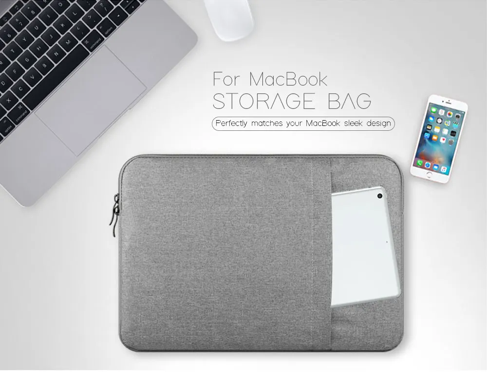 13 дюймов водонепроницаемый тканевый чехол сумка для iPad Pro 12,9 11 9,7 Mini MacBook Air Kindle Paperwhite Mi Pad 4 чехол для планшета