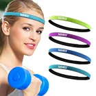 AOLIKES 1 шт. нейлоновые эластичные повязки на голову напульсники Нескользящая для Для мужчин Для женщин Для мужчин Йога резинки для волос для бега впитывает пот и полосы повязка на голову для фитнеса