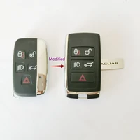 with logo modified for jaguar f pace f type xe xf xj upgraded remote key shell case