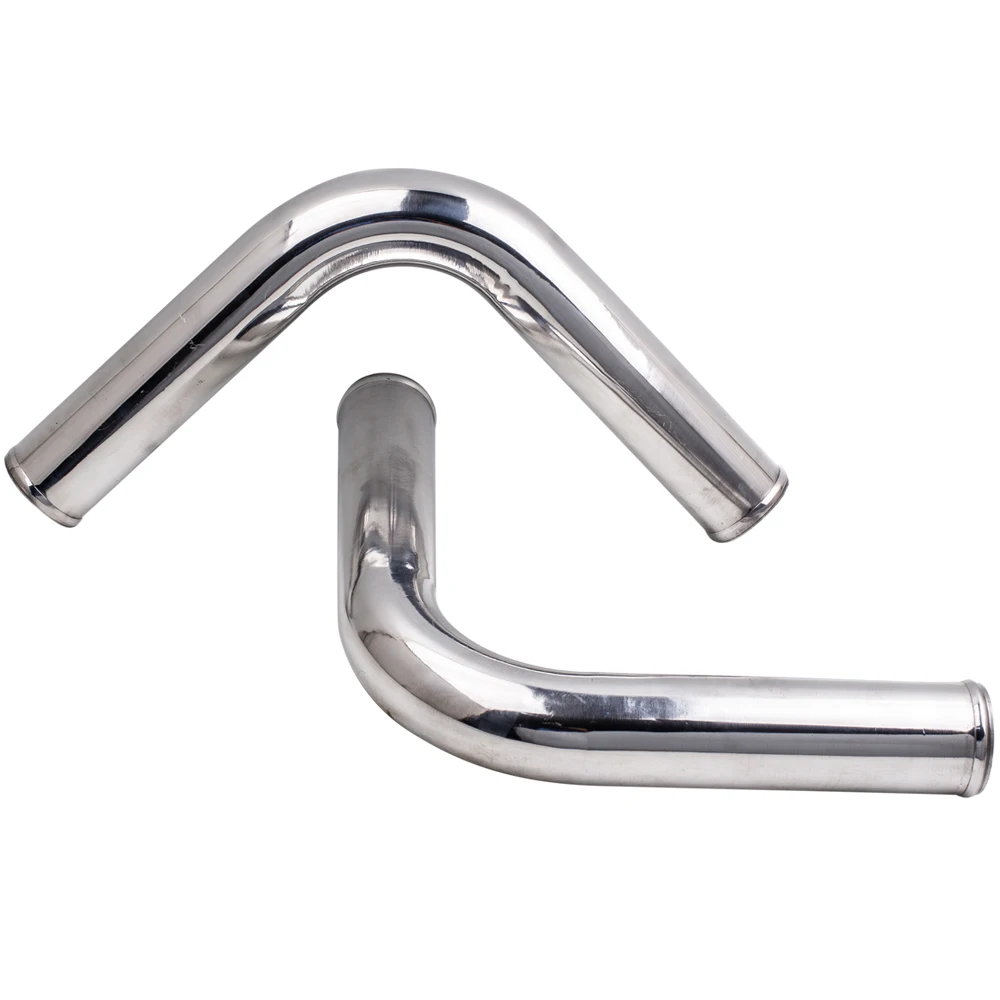 2 5 дюйма 63 мм алюминиевый Универсальный интеркулер Комплект труб Turbo Новые U