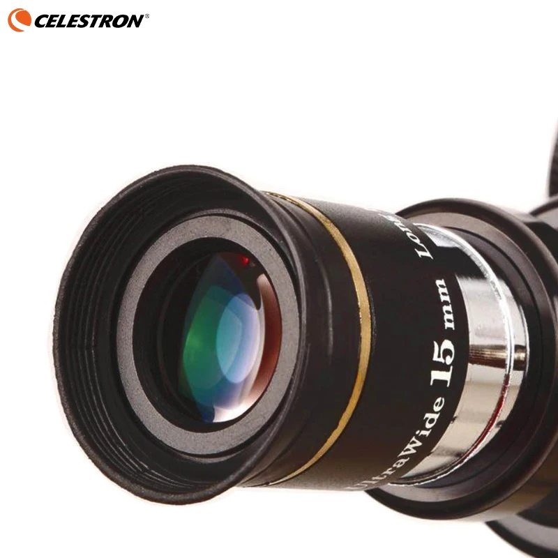CELESTRON 66 Degrees Ultra Wide 15mm Telescope Eyepiece Parts Wide Angle Eyepiece Astronomical Telescope Eyepiece