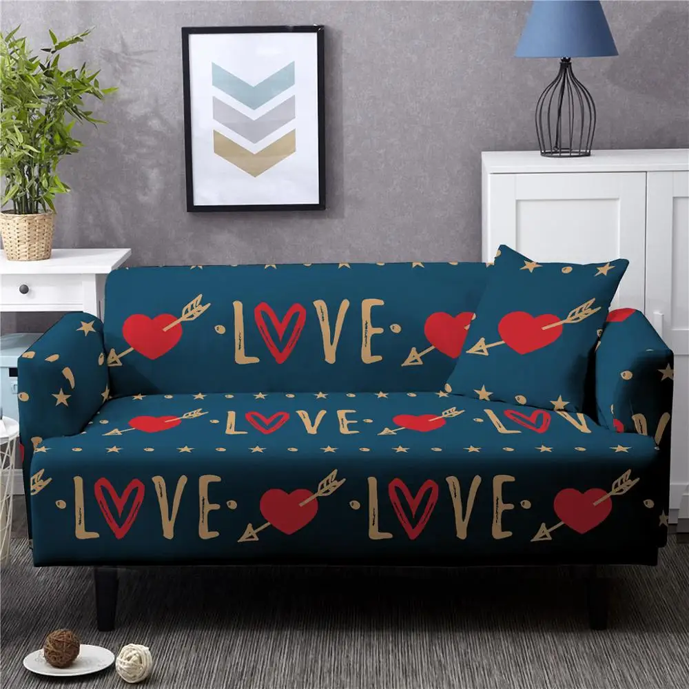 

2021 geometric sofa covers for living room sausage dog elastic spandex slipcovers couch cover stretch sofa towel