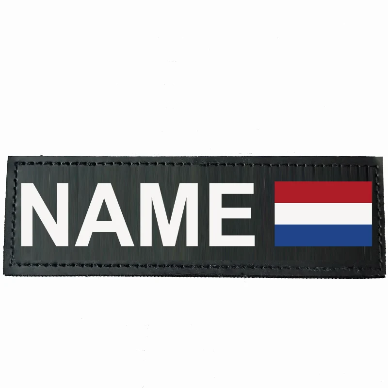 2ps хроматические индивидуальные собаки K9 жгут этикетки пользовательское имя