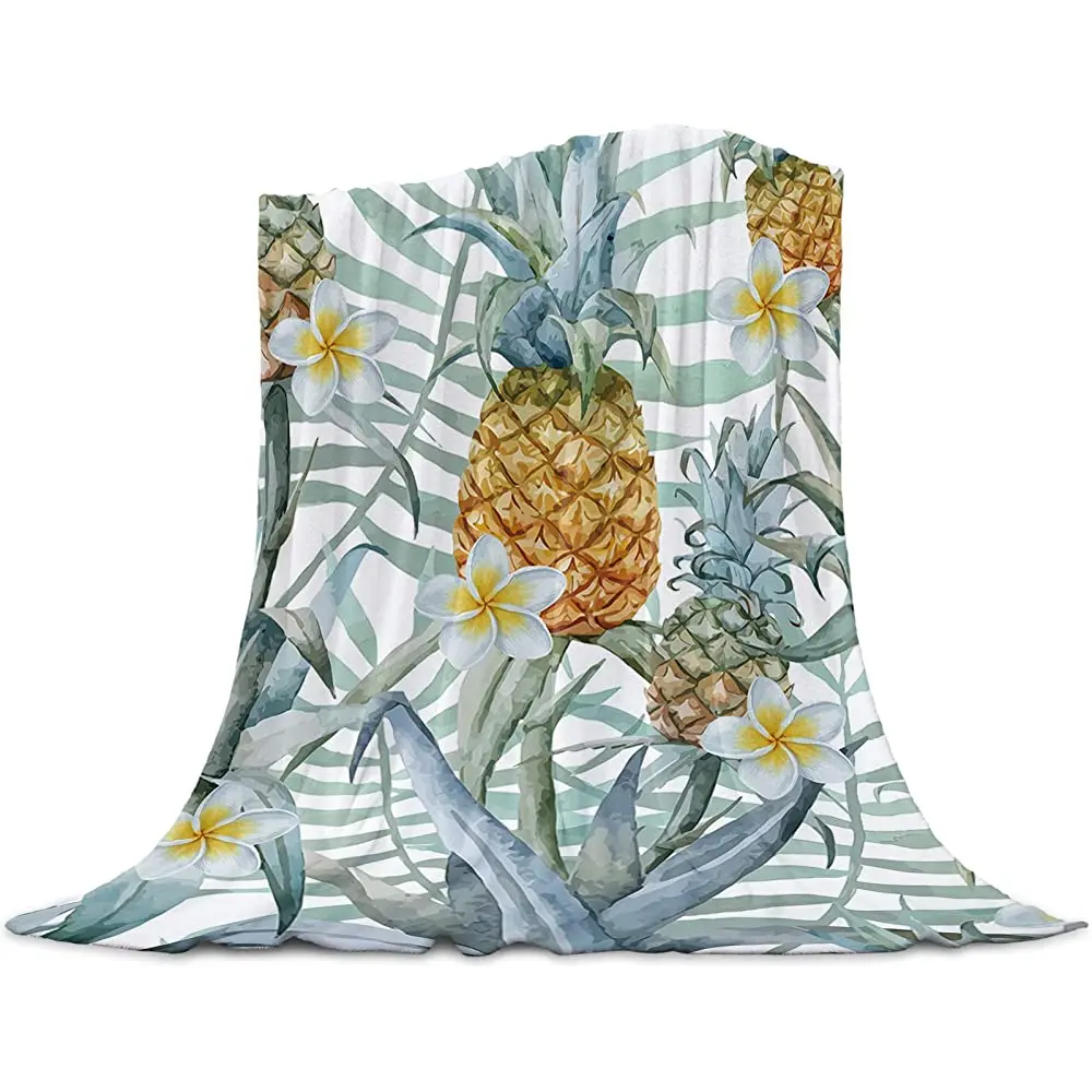 

Флисовое покрывало, фланелевое одеяло для кровати и дивана, супермягкое уютное легкое плюшевое покрывало, тропический пляж