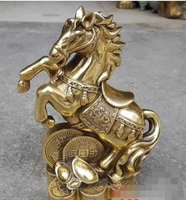 7 6%e2%80%9dold china fengshui pure copper the chinese zodiac horse statue