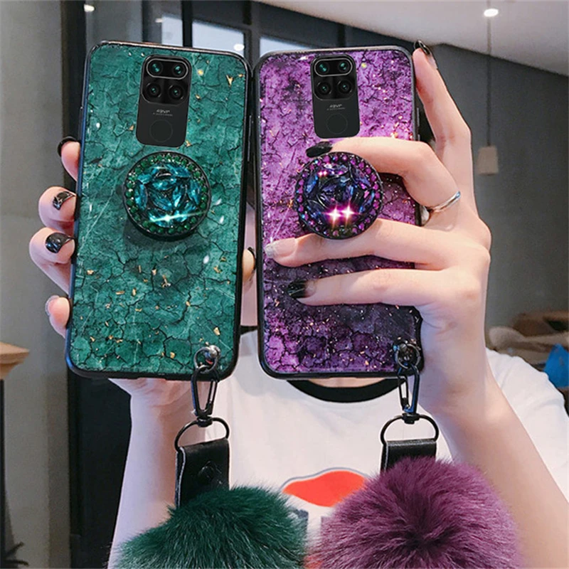 Алмазный блестящий чехол для Oppo A31 A91 A52 A53 A5 A9 2020 A15 A15S A94 A93 A74 Realme C11 XT 6 7 8 Pro силикон