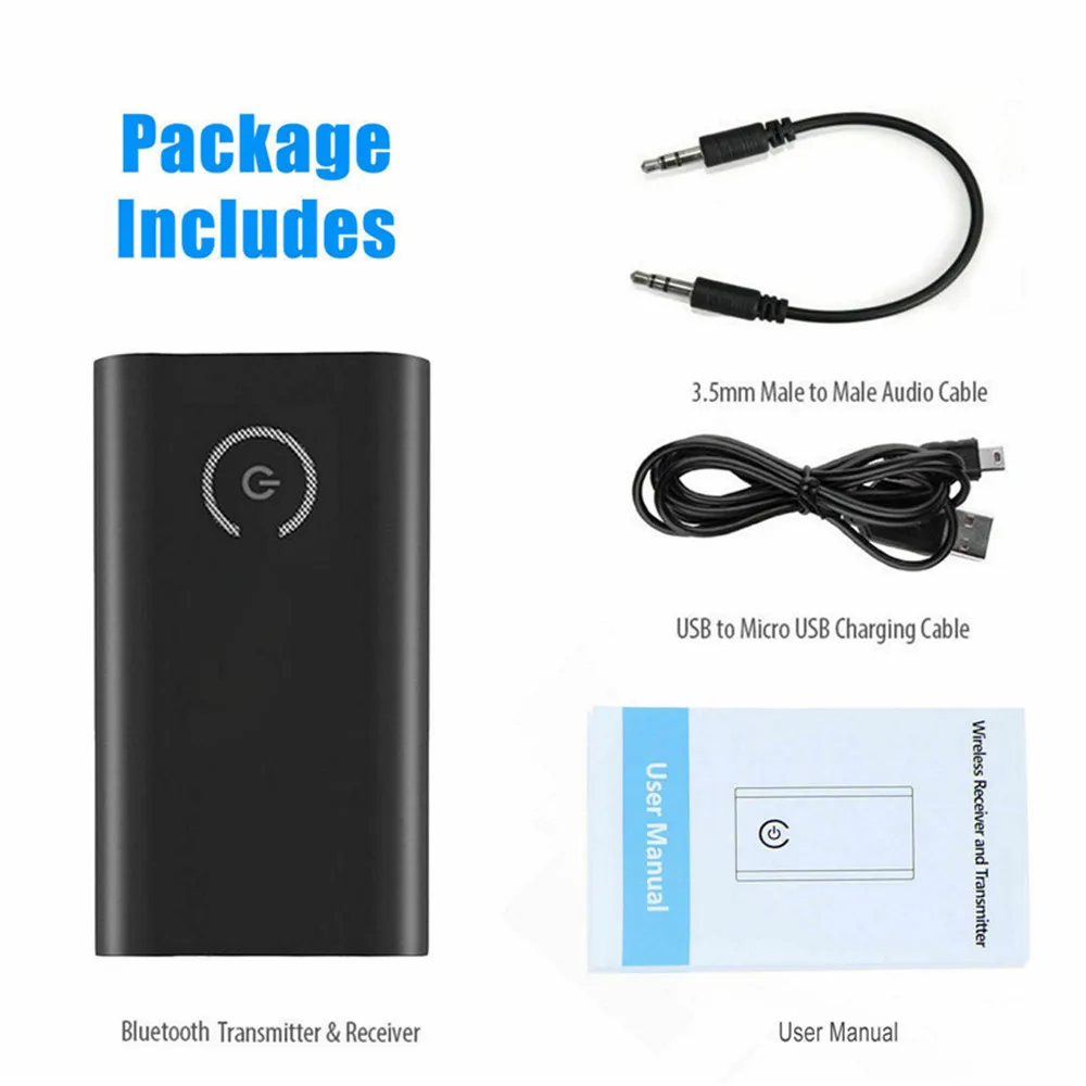 Передатчик 2 в 1 Bluetooth 5 0 3 мм AUX Hi-Fi |
