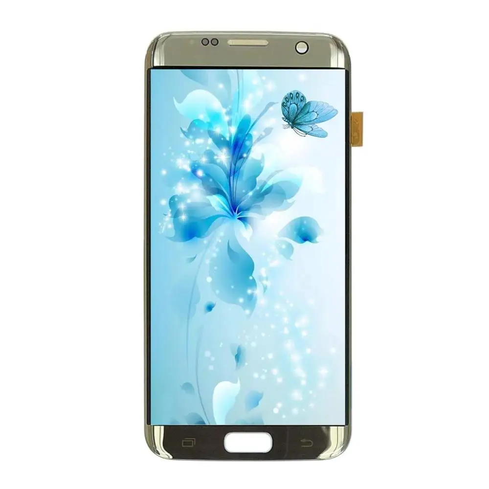 5 1 дюйма super OLED ЖК экран для samsung Galaxy S7 Дисплей G930 G930F дисплей и кодирующий