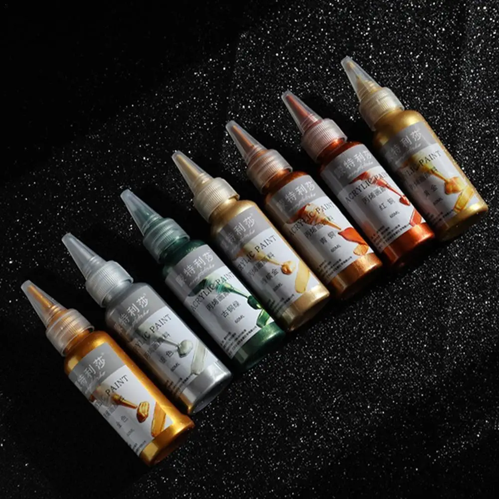 

Краска золотистая на водной основе, 60 мл/бутылка