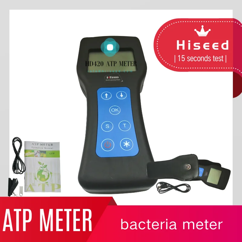 Детектор бактерий Поверхностная микробная чистота колония метр ручной