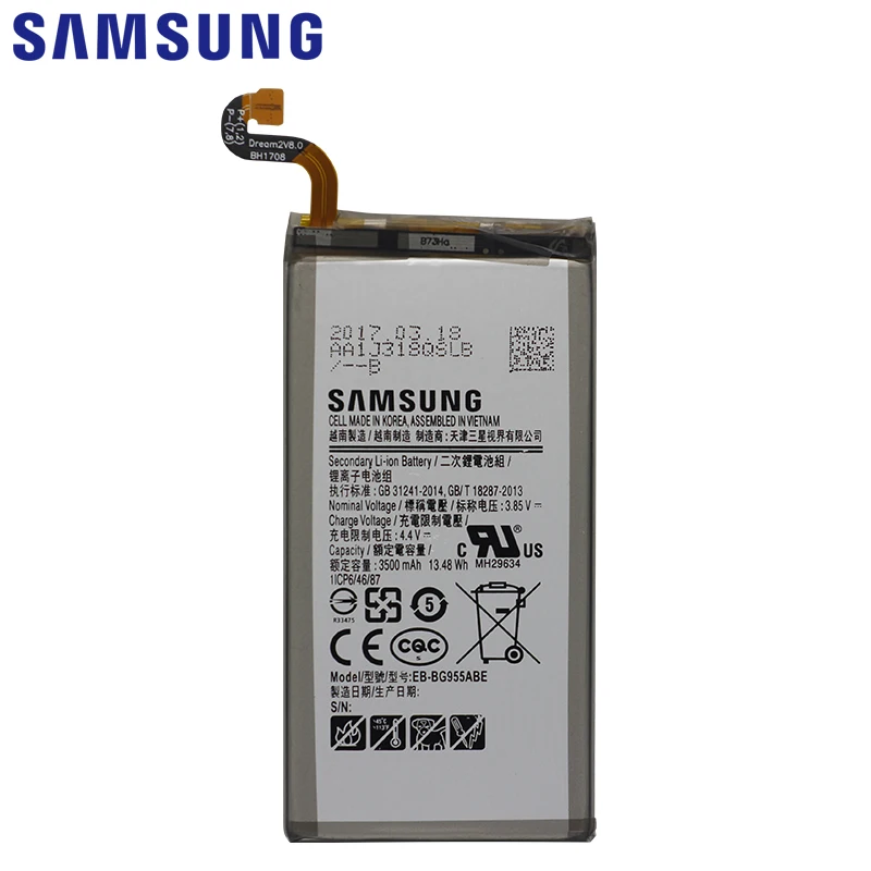Samsung телефон батарея EB-BG955ABE 3500 мАч для samsung Galaxy S8 Plus G955 G955F G955A G955T G955S G955P батареи
