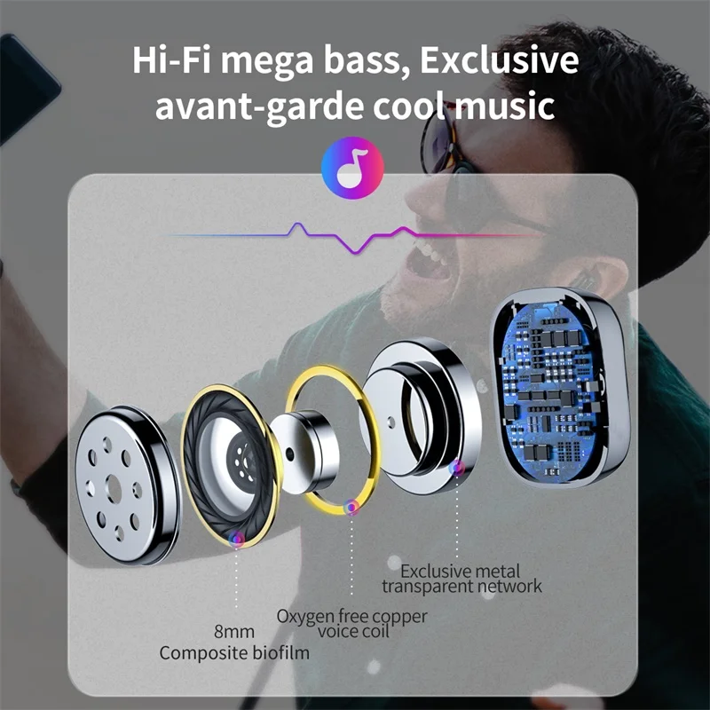 Baseus W01 TWS настоящие беспроводные блютуз наушники 5 0 умные Bluetooth Беспроводные с