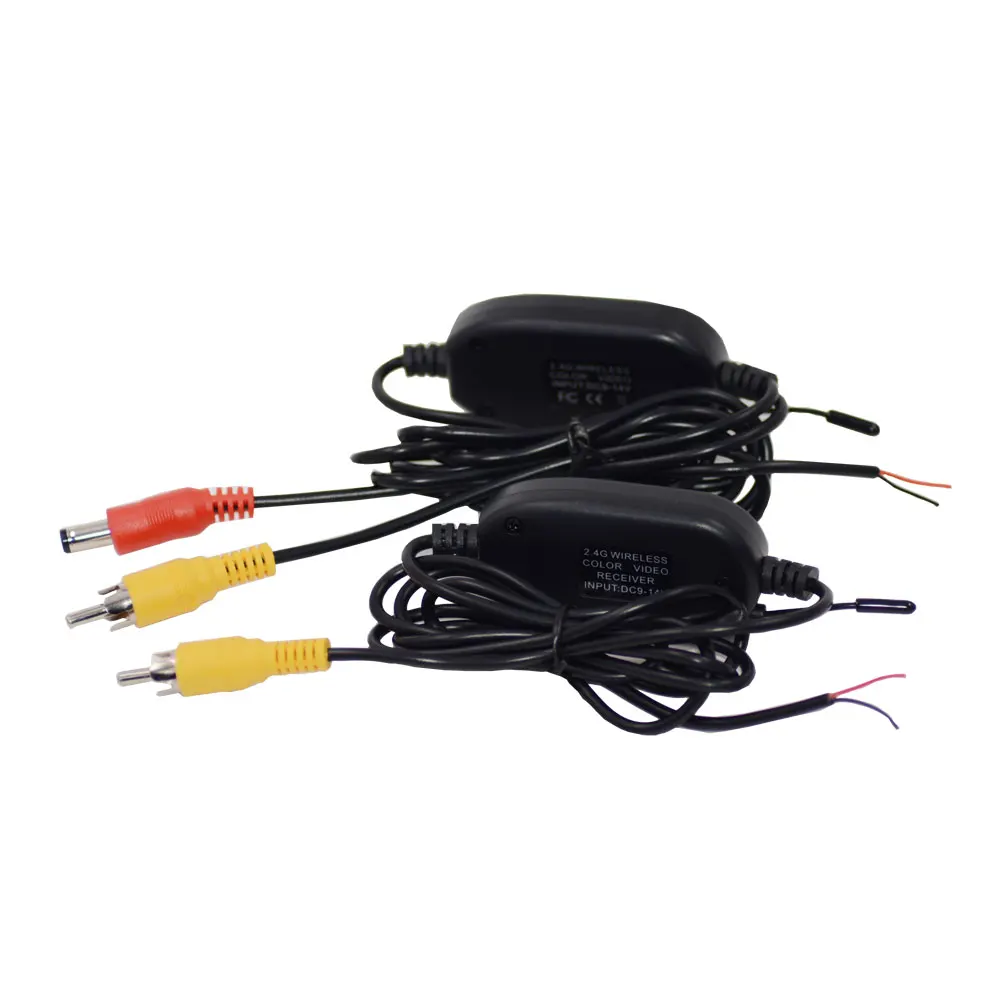 Комплект/комплект из беспроводного передатчика и приемника 2 4 ГГц с RCA для