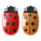 Магнитная коробка для хранения в холодильнике с милыми Божьими коровками, ластик, органайзер для ручек для белой доски, держатель