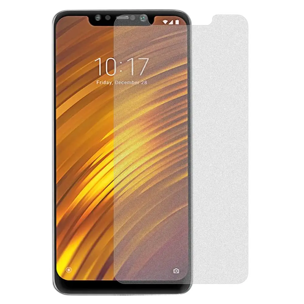 Не-глянцевая матовая закаленная пленка для защиты экрана Xiaomi Pocophone F1.