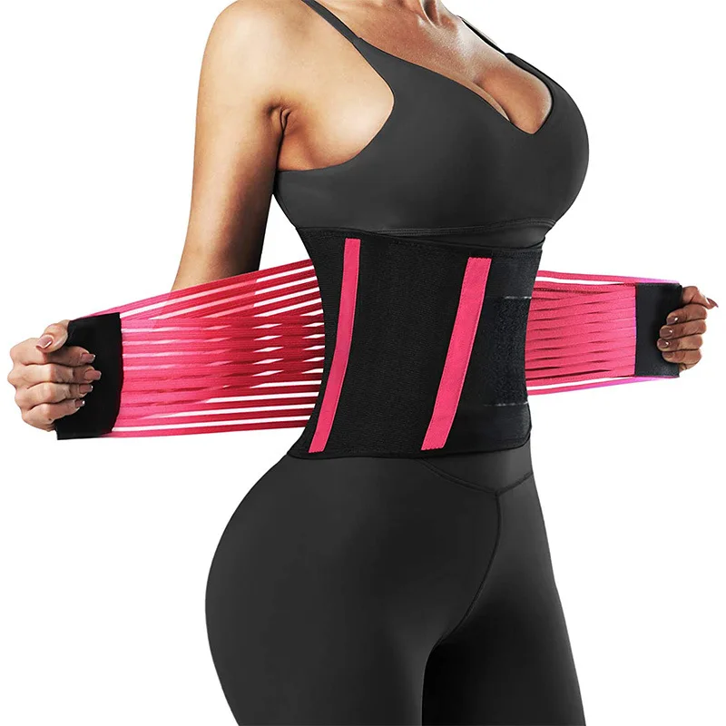 

Women Waist Trainer Corset Top Shapers Slimming Belts Modeling Strap Body Shaper Tummy Control High Waist Neoprene Lumbar Belt