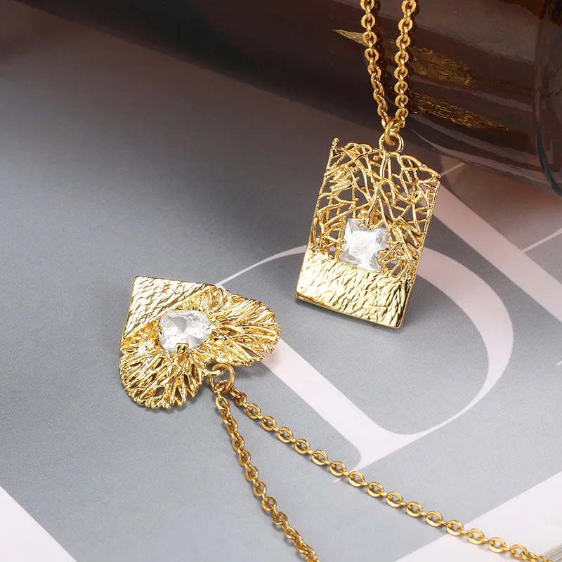 

2 шт./лот креативное ожерелье для пары ожерелье с подвеской в виде сердца дружбы ограненное ожерелье с подвеской на расстоянии женский подар...