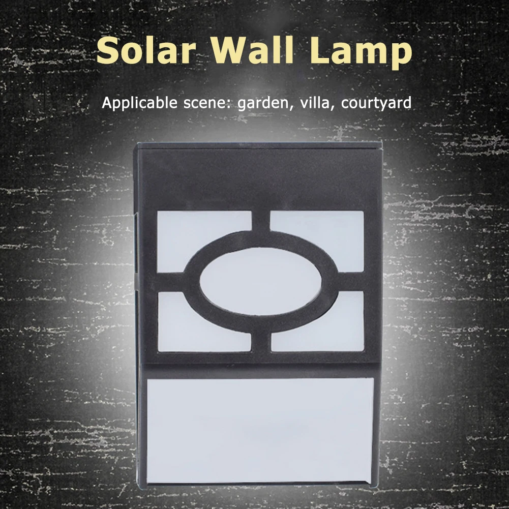 

Solar Powered Sunlight Street Light for Home Yard Street Pathway Outdoor LED Solar Light Energy Saving Wall Lamp