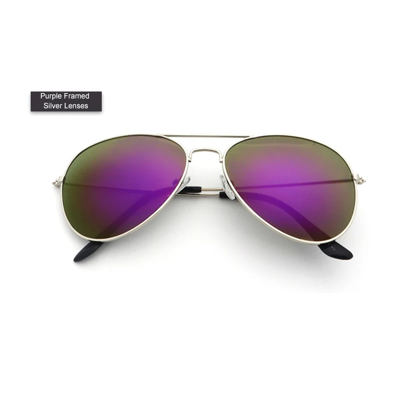 Солнцезащитные очки с полимерными линзами для мужчин и женщин зеркальные