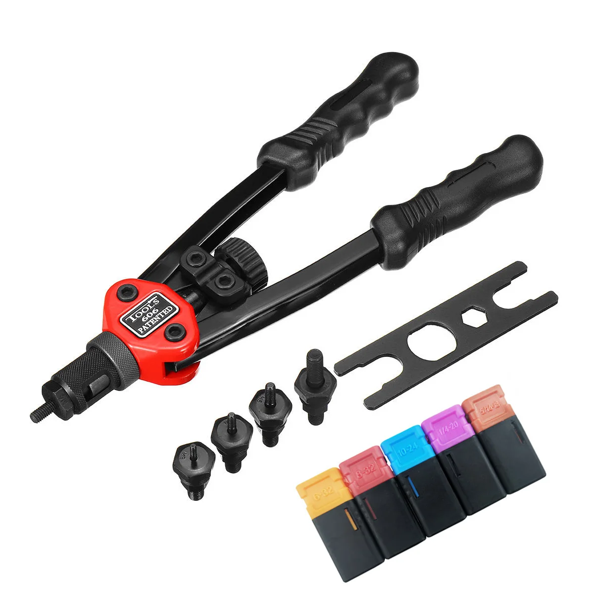 

ALLSOME ручной заклепки гайка пистолет вставка резьбовые оправки ручной заклепки гайка пистолет для заклепки Rivnut инструмент