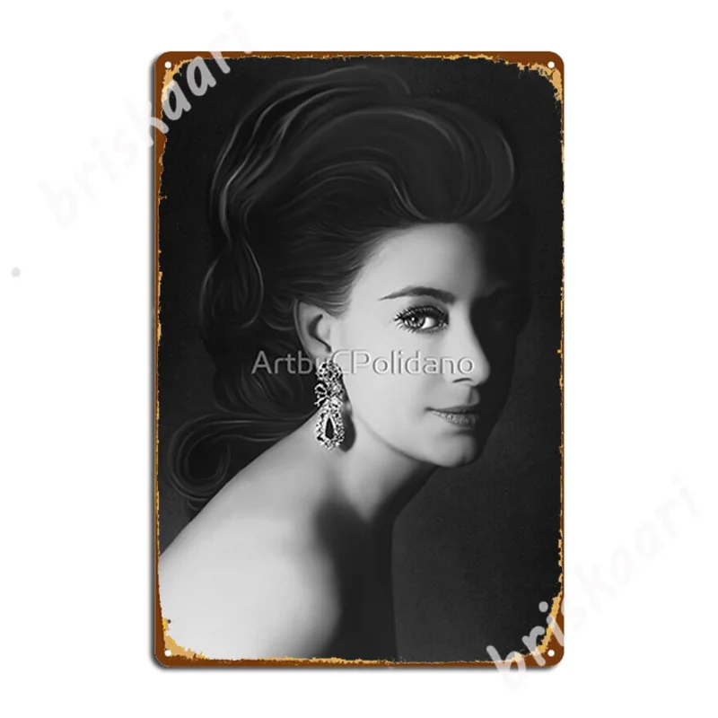 Принцесса Маргарита металлические знаки стена табличка для бара Гараж Ретро