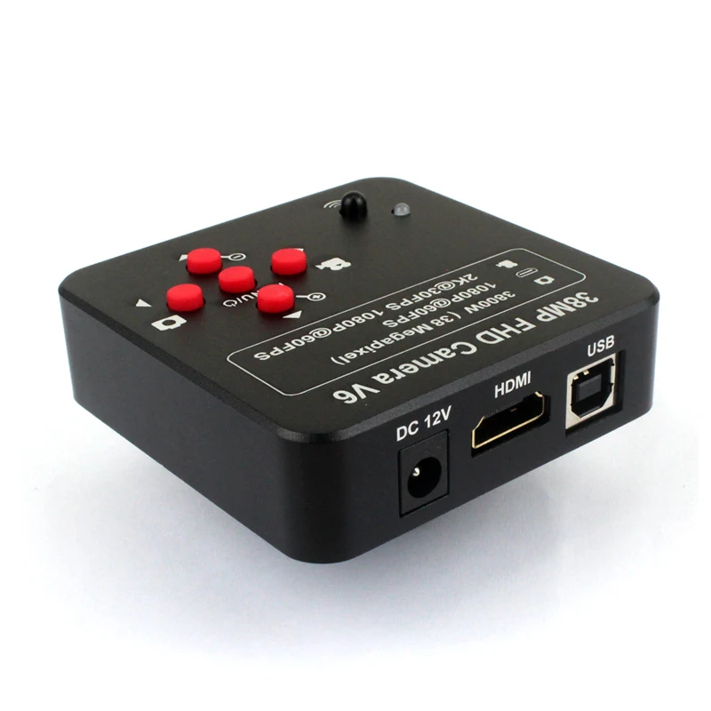 38MP 1080P Свободно регулируемая стойка USB HDMI видео промышленный микроскоп система