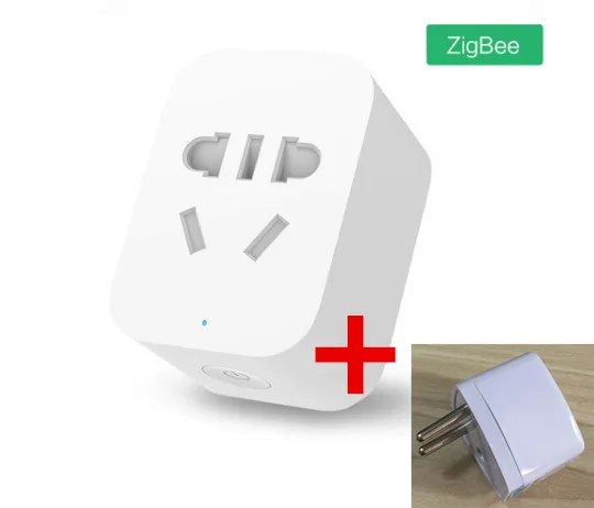 add EU plug Xiaomi Mi умный Zigbee таймер вилка телефон беспроводной пульт дистанционного управления Xiaomi умная розетка с ЕС/AU/UK/US - Комплект: add EU plug